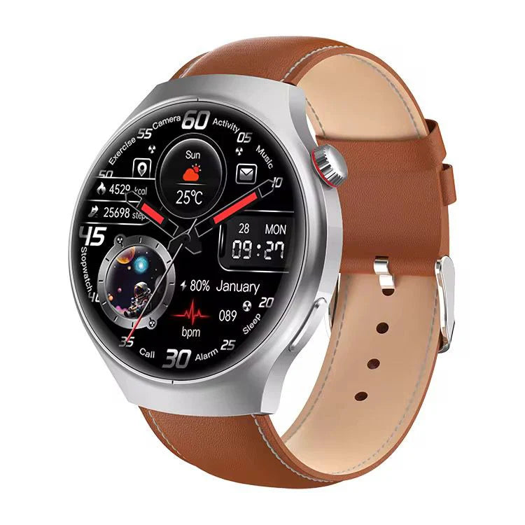 Watch5 MAX SERIE 4  – Coffret Premium (1 Montre+ 2 Bracelets et un écouteur)
