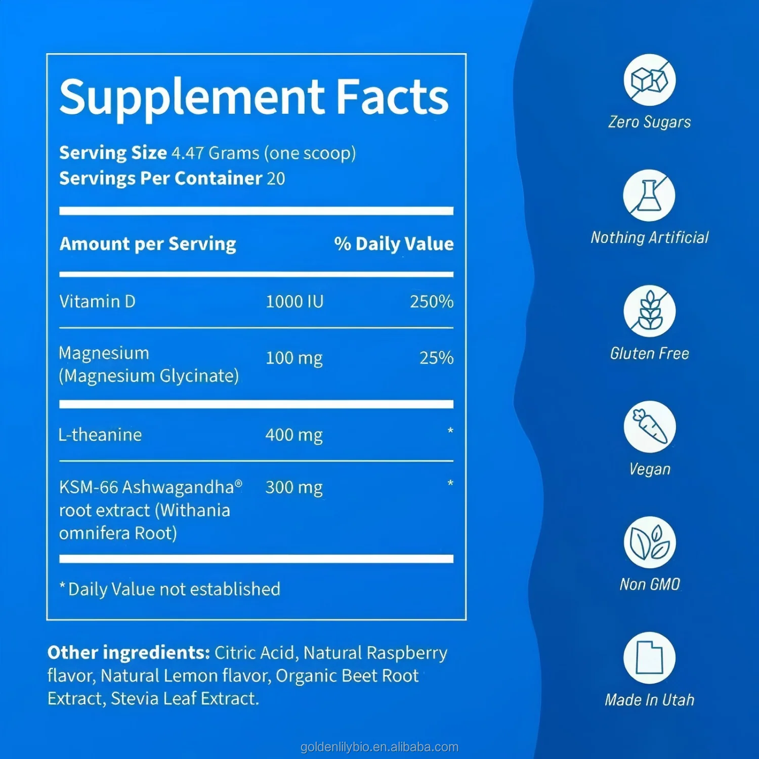 SUPRACALM™ – Dites a dieux au stress , au ventre et visage gonflés