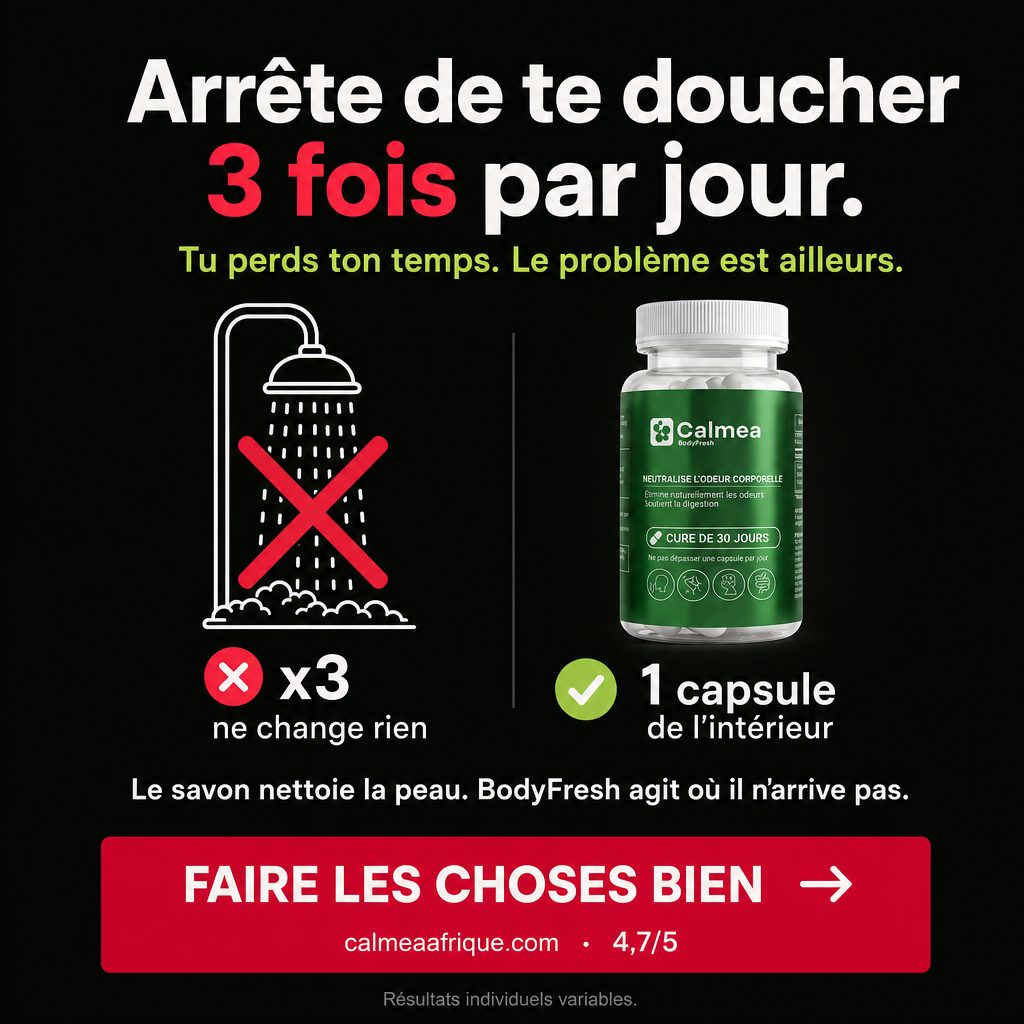 BodyFresh - Les capsules de chlorophylle éliminent les odeurs corporelles